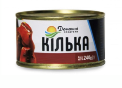 Кілька обсмажена, в томатному соусі ДОМАШНІ ПРОДУКТИ, нерозібрана, 240 г